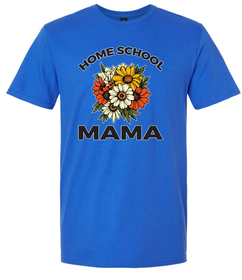 Homeschool Mama Adult Gildan Soft Shirt