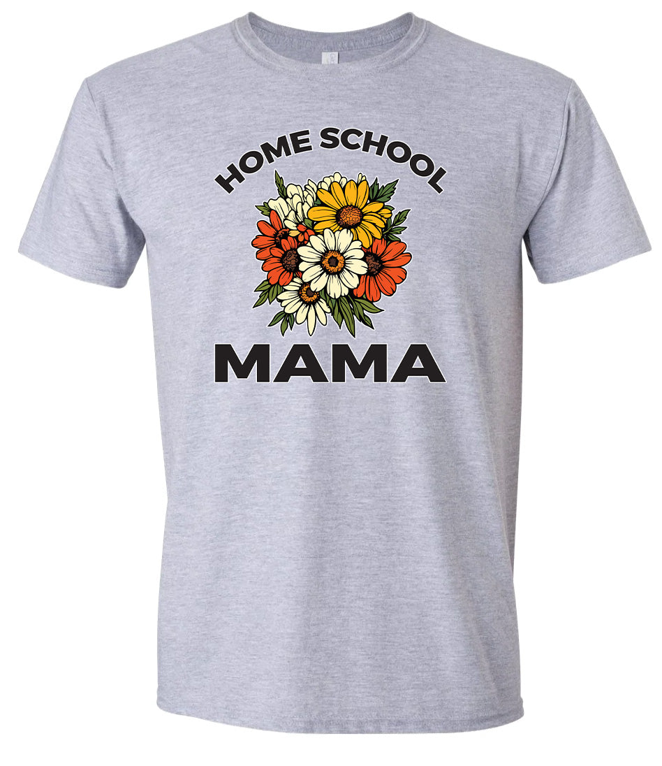 Homeschool Mama Adult Gildan Soft Shirt