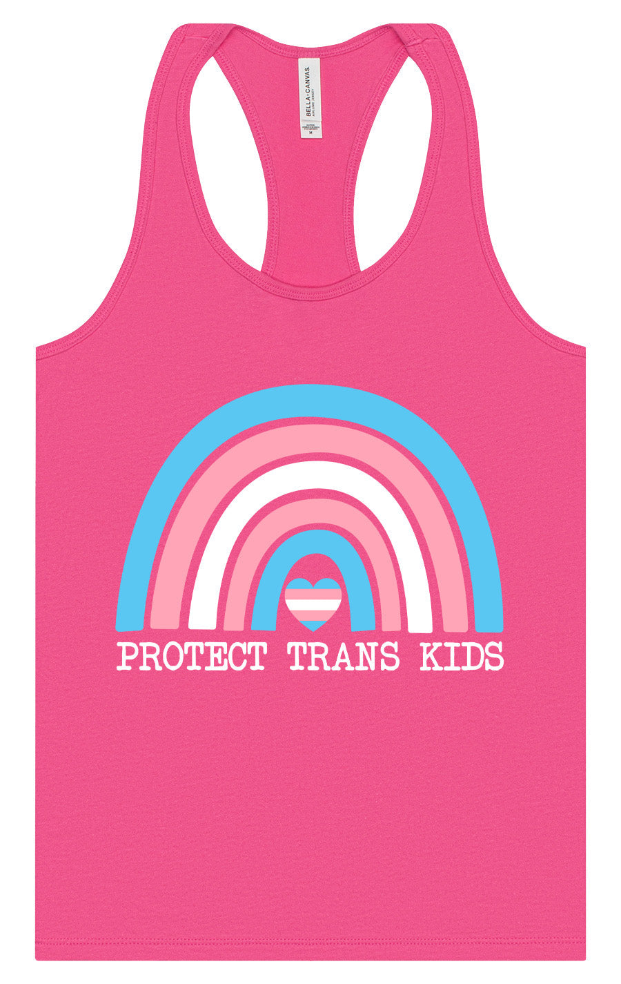 Protect Trans Kids Women's Racerback Tank