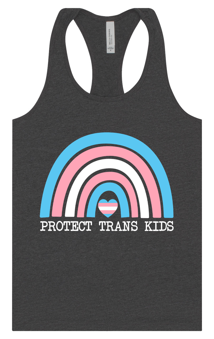 Protect Trans Kids Women's Racerback Tank