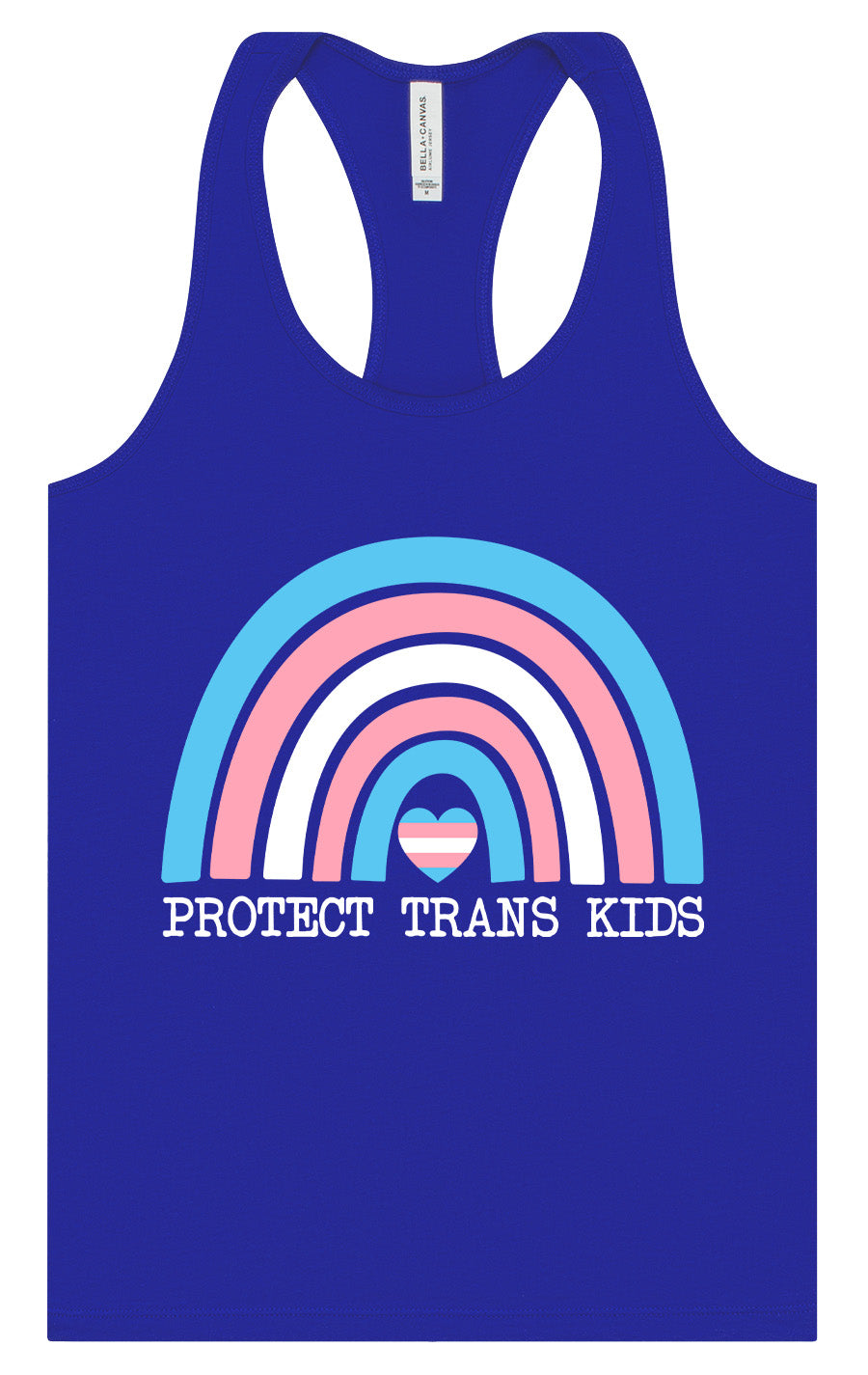Protect Trans Kids Women's Racerback Tank