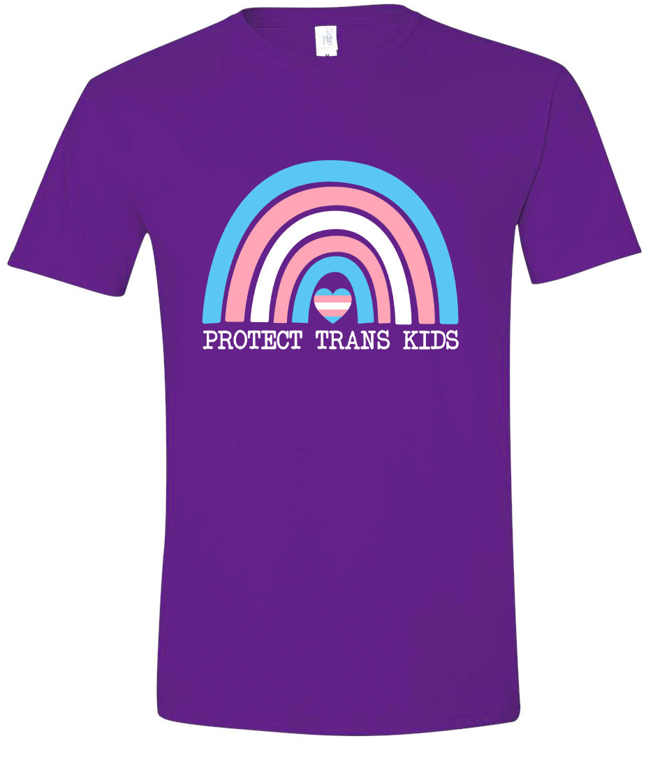 Protect Trans Kids Adult Gildan Soft Shirt