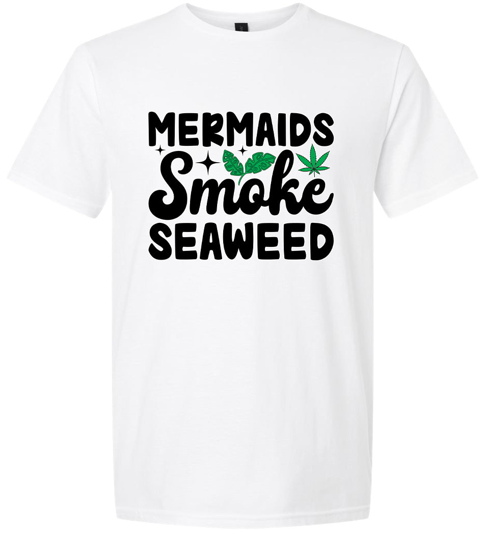 Mermaids Smoke Seaweed Adult Gildan Soft Shirt
