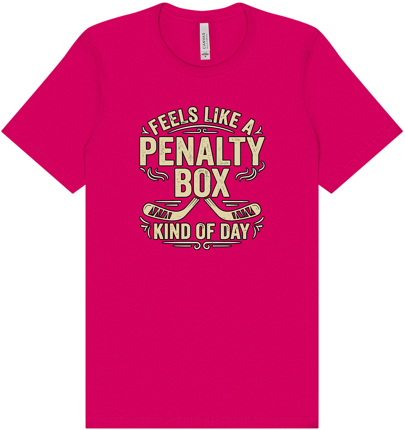 Penalty Box Kind of Day Adult Bella Canvas Shirt