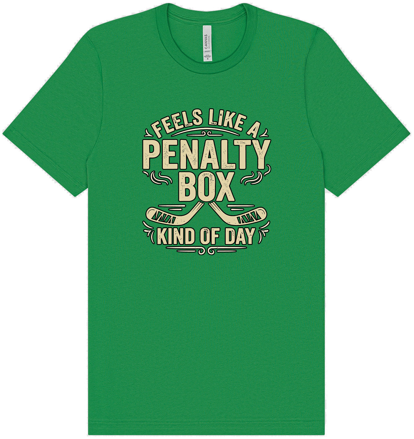 Penalty Box Kind of Day Adult Bella Canvas Shirt