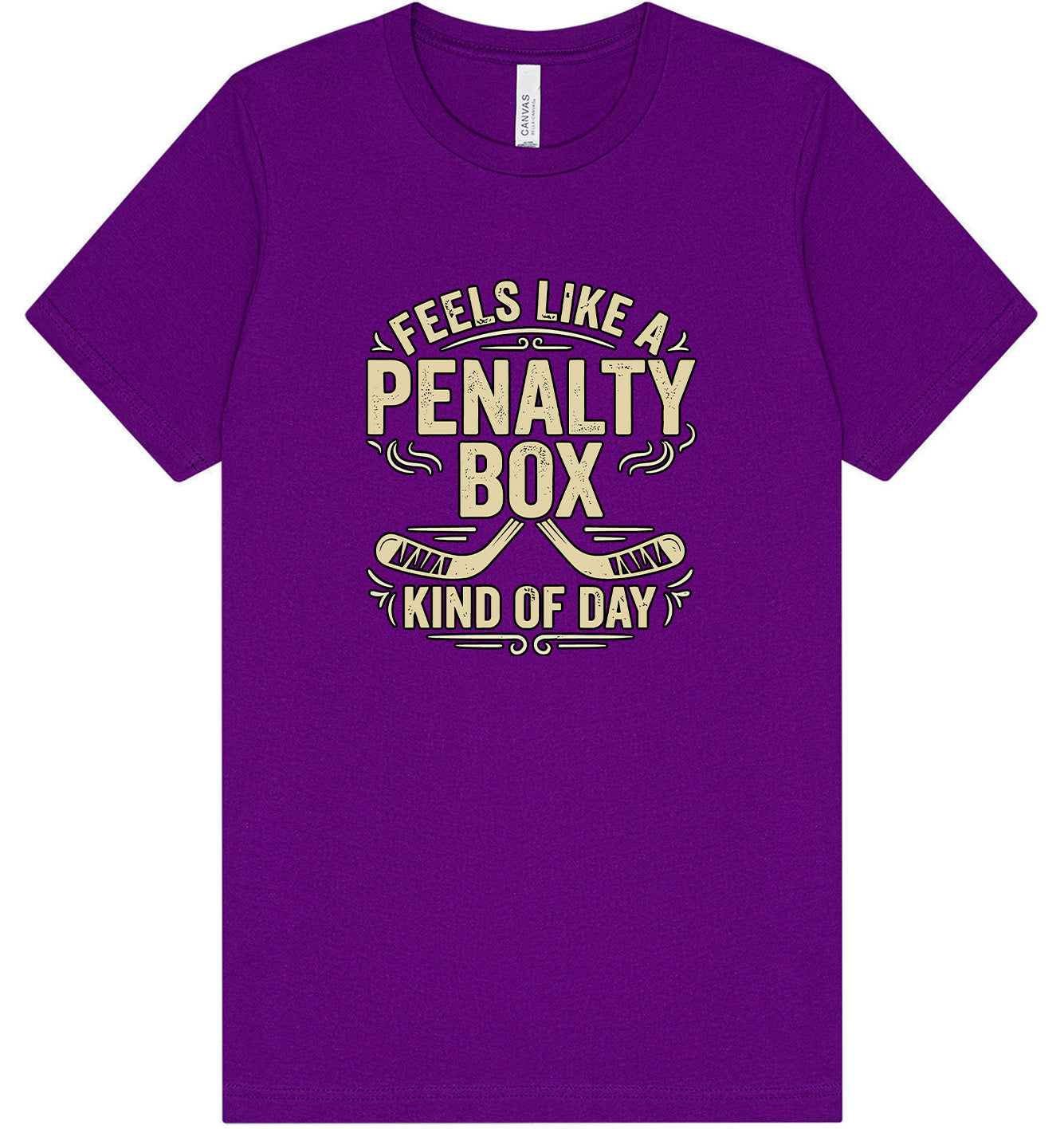 Penalty Box Kind of Day Adult Bella Canvas Shirt