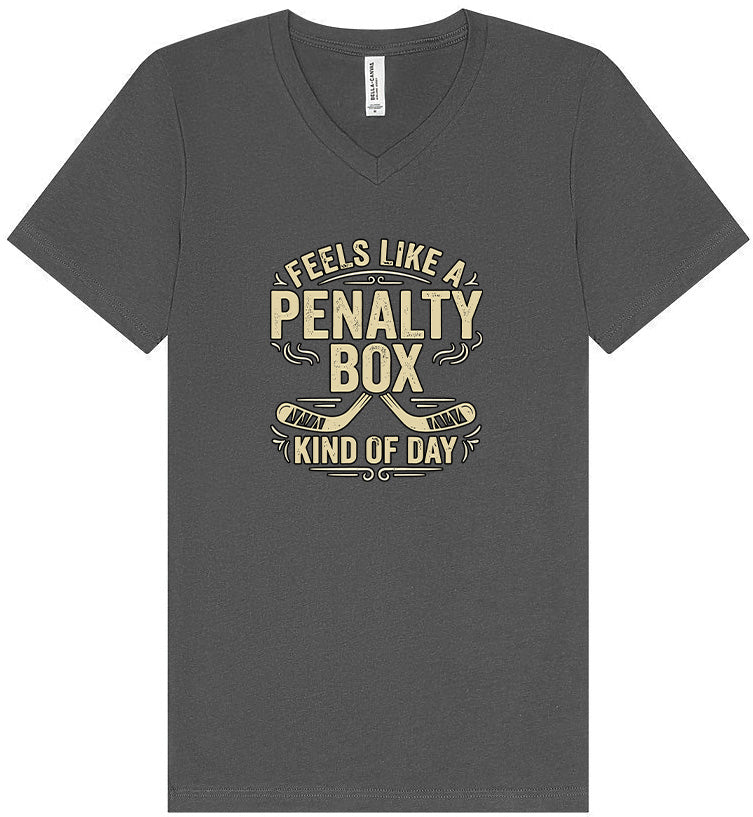 Penalty Box Kind of Day Unisex V-Neck Shirt