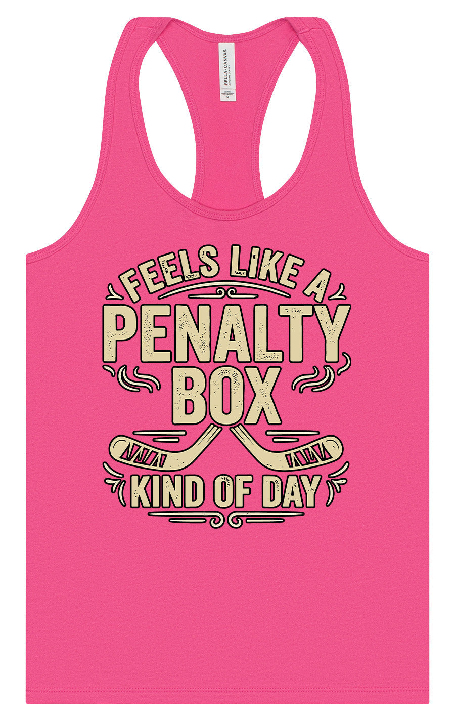 Penalty Box Kind of Day Women's Racerback Tank