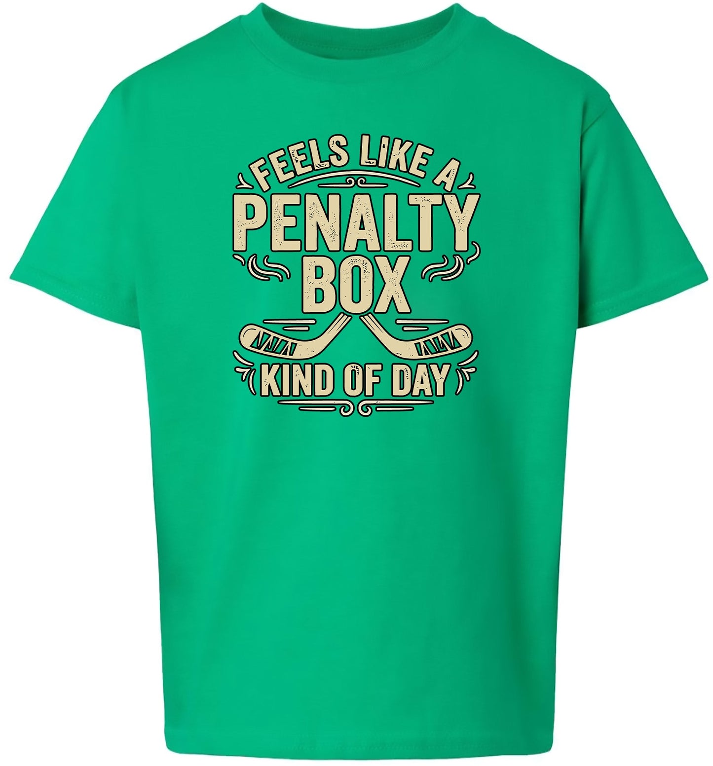 Penalty Box Kind of Day Children's Gildan Soft Shirt