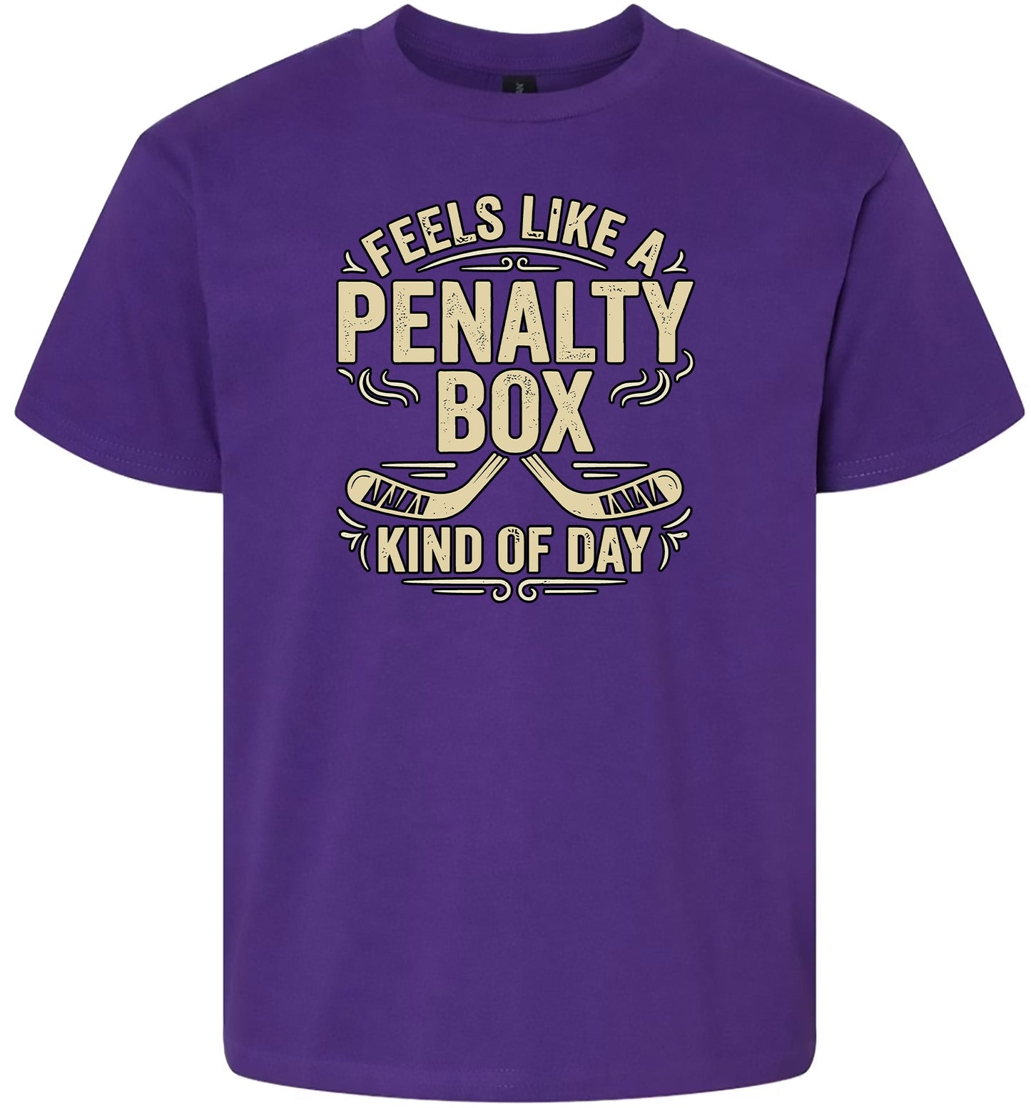 Penalty Box Kind of Day Children's Gildan Soft Shirt