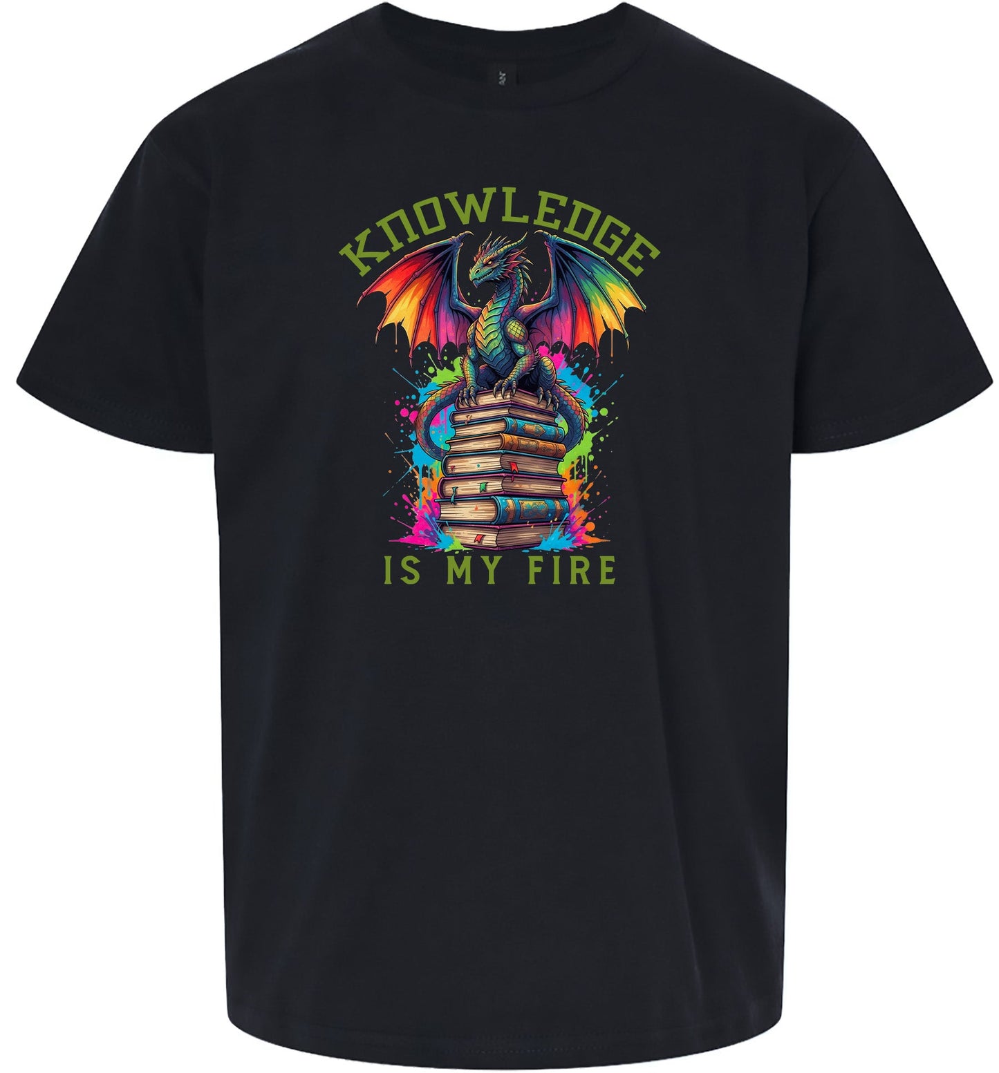 Knowledge is My Fire Children's Gildan Soft Shirt