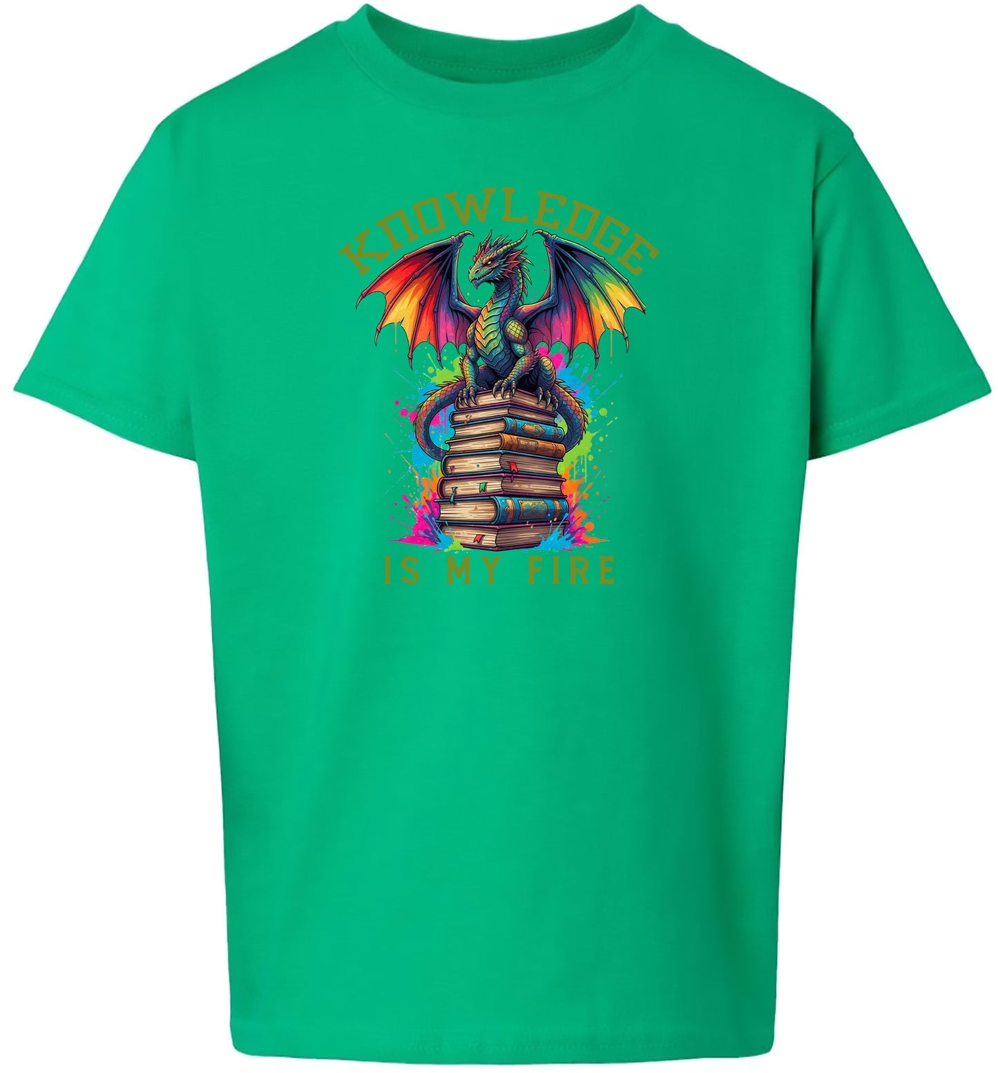 Knowledge is My Fire Children's Gildan Soft Shirt