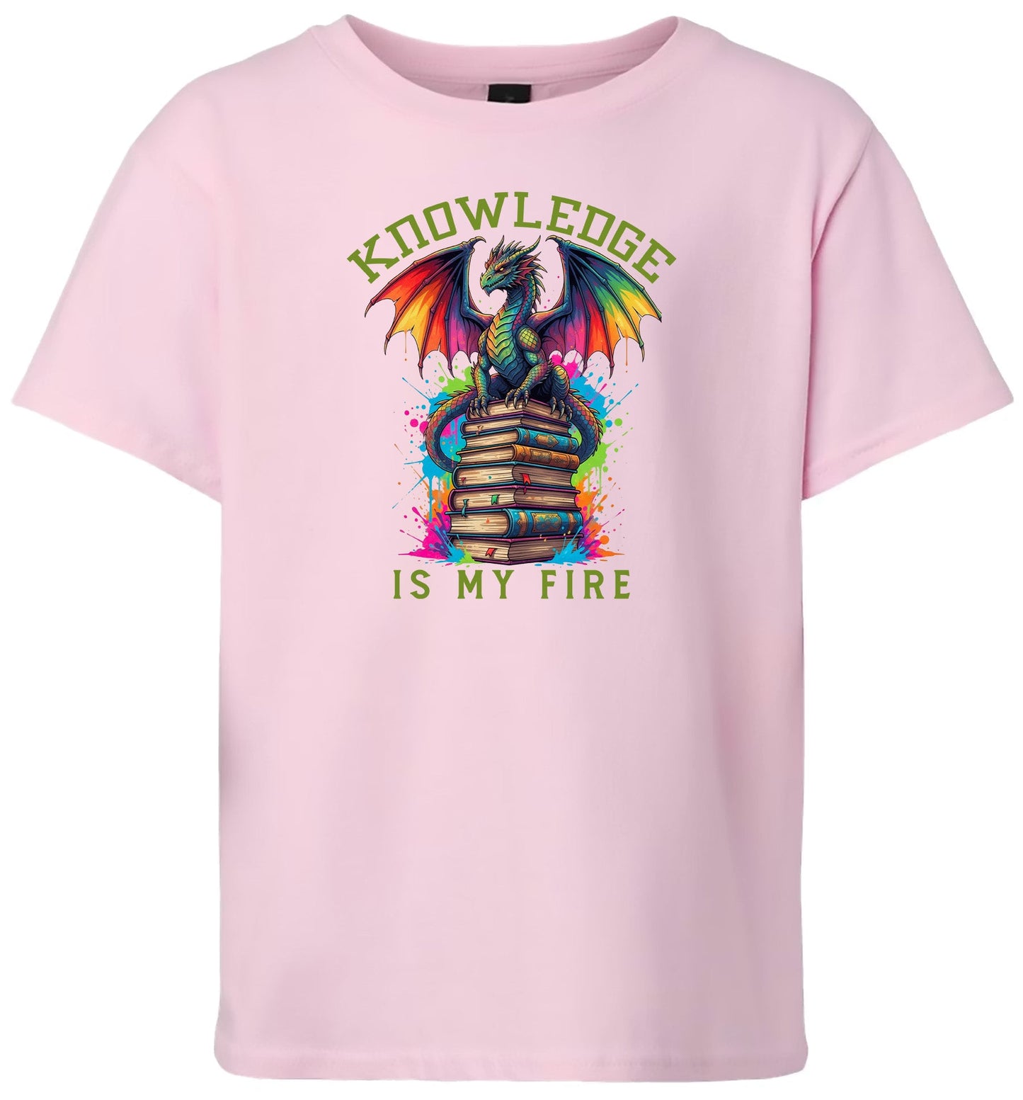 Knowledge is My Fire Children's Gildan Soft Shirt