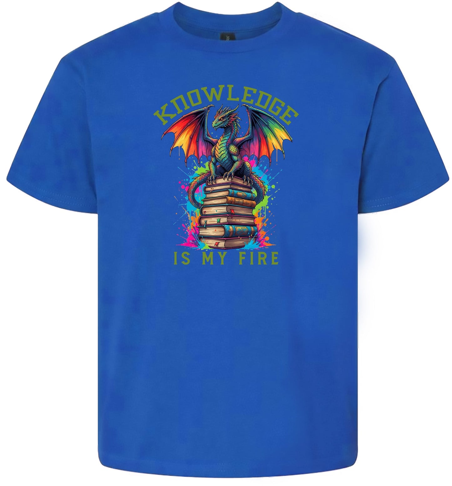 Knowledge is My Fire Children's Gildan Soft Shirt
