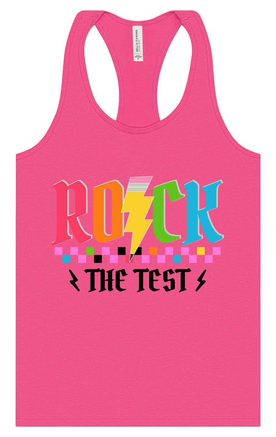 Rock the Test Women's Racerback Tank