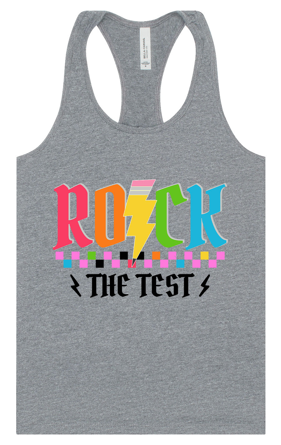 Rock the Test Women's Racerback Tank