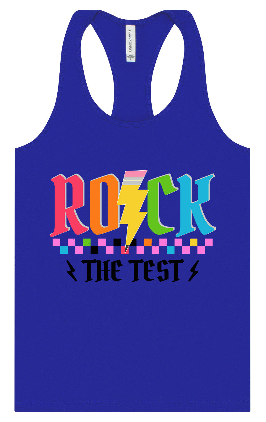Rock the Test Women's Racerback Tank