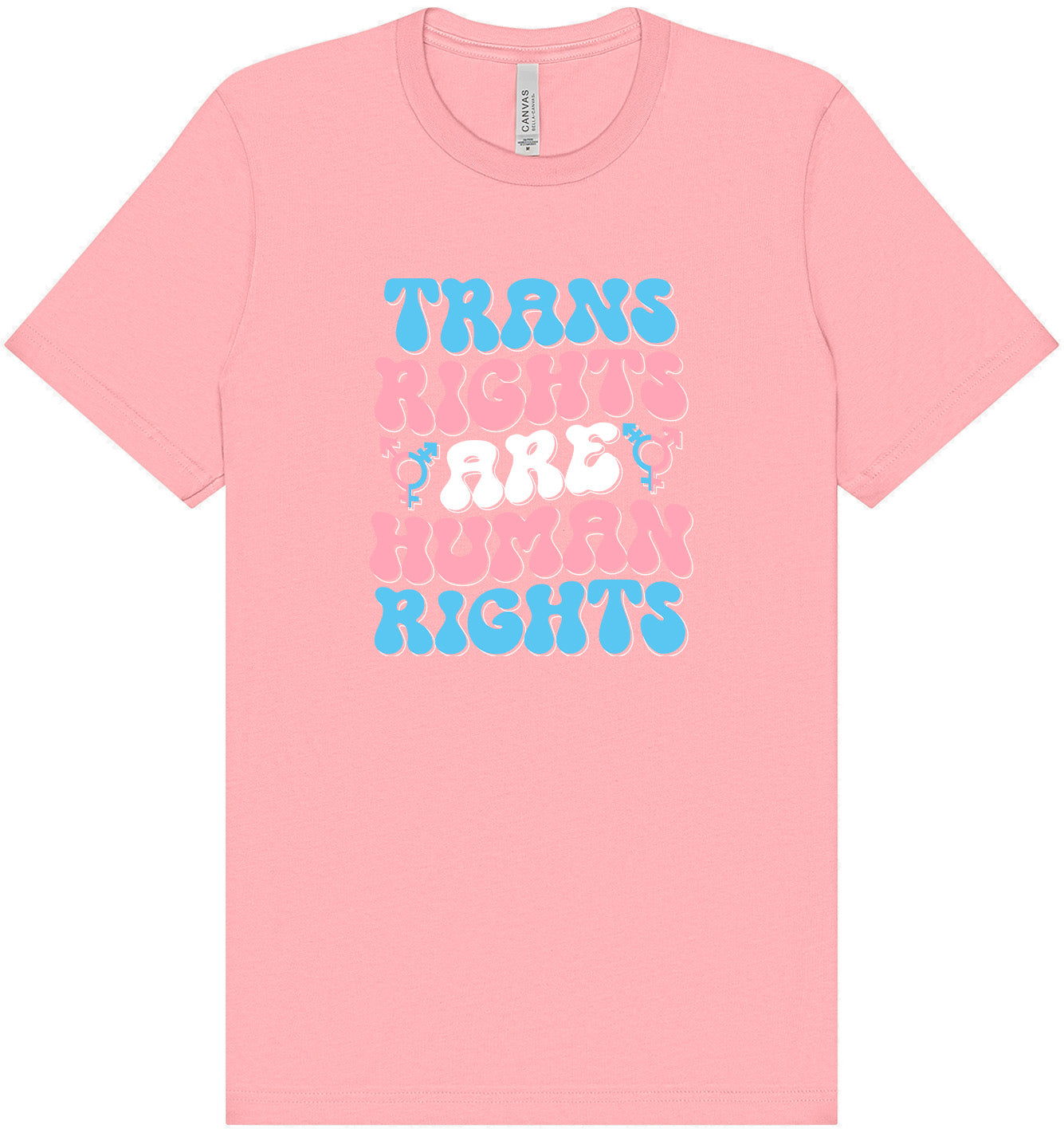 Trans Rights are Human Rights Adult Bella Canvas Shirt