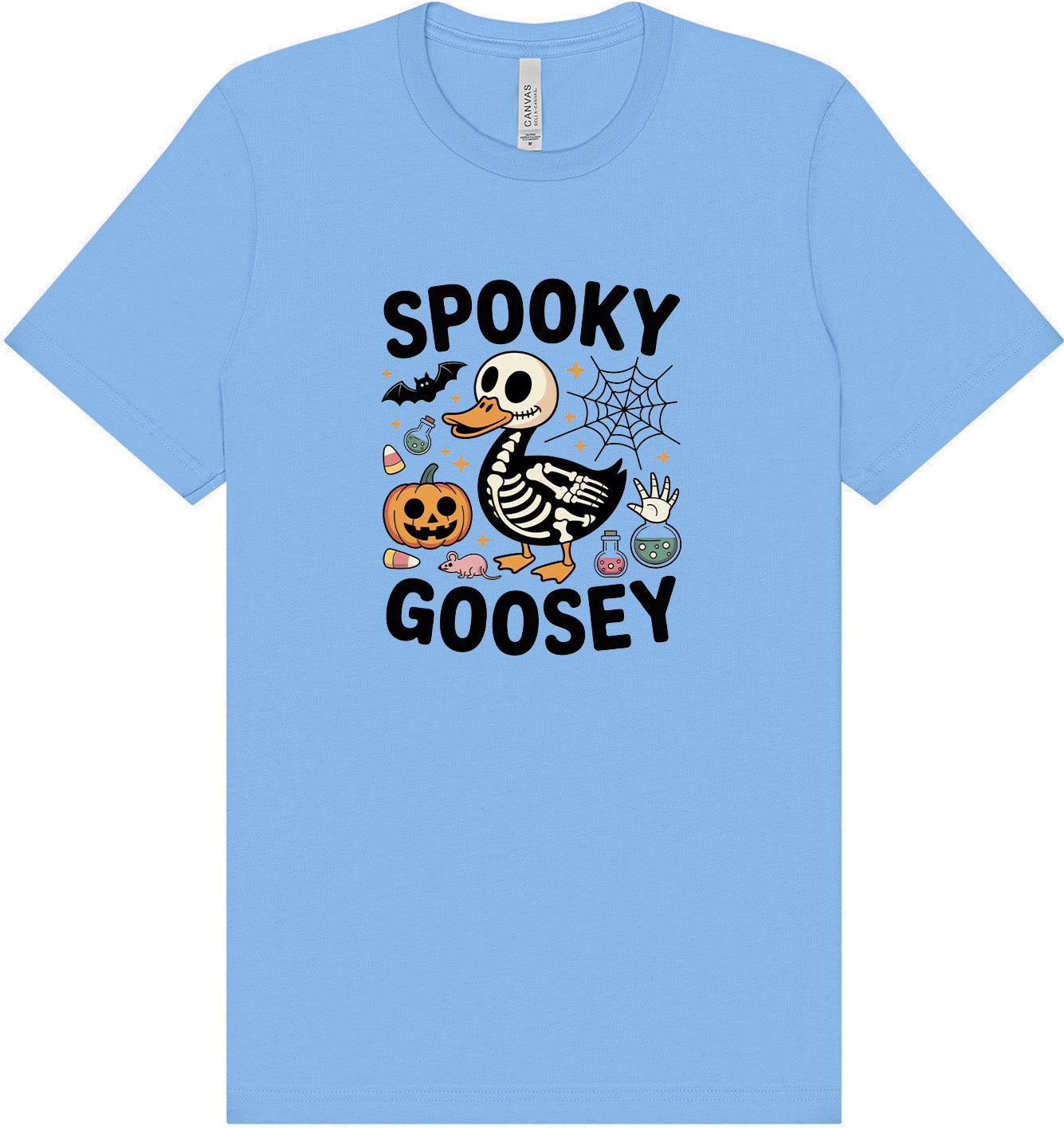 Spooky Goosey Adult Bella Canvas Shirt