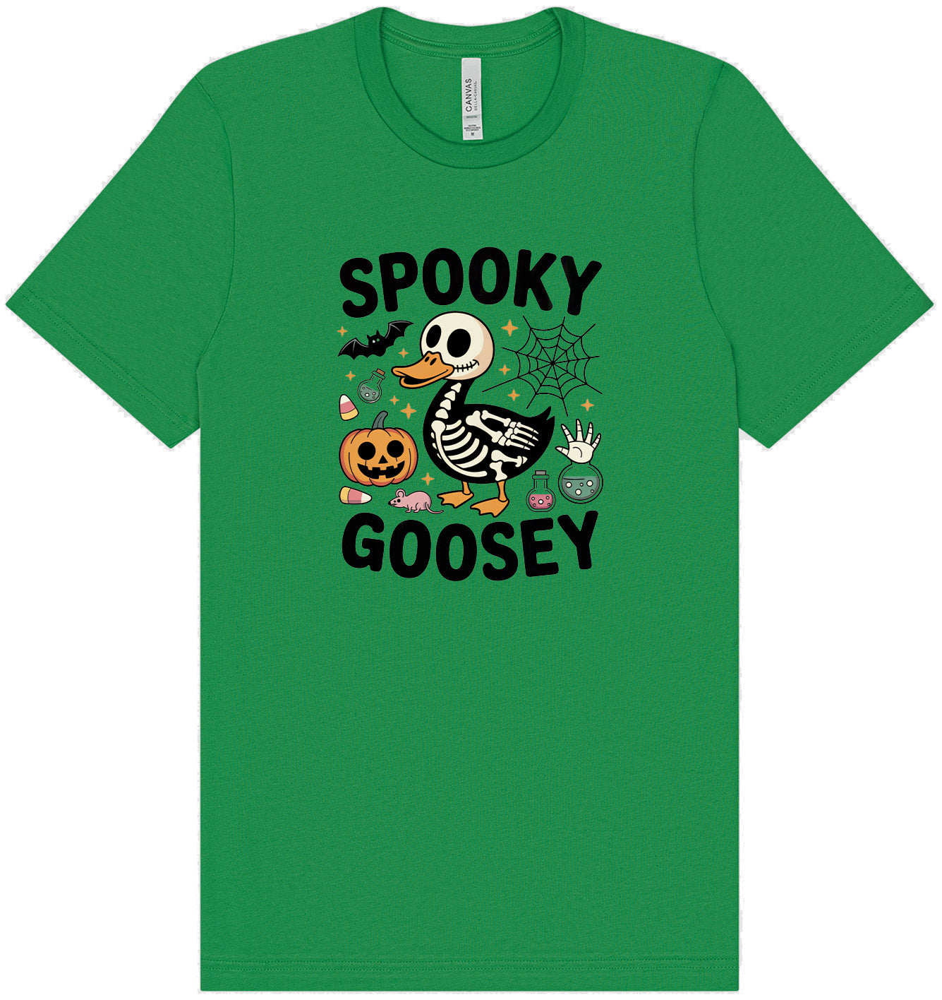 Spooky Goosey Adult Bella Canvas Shirt