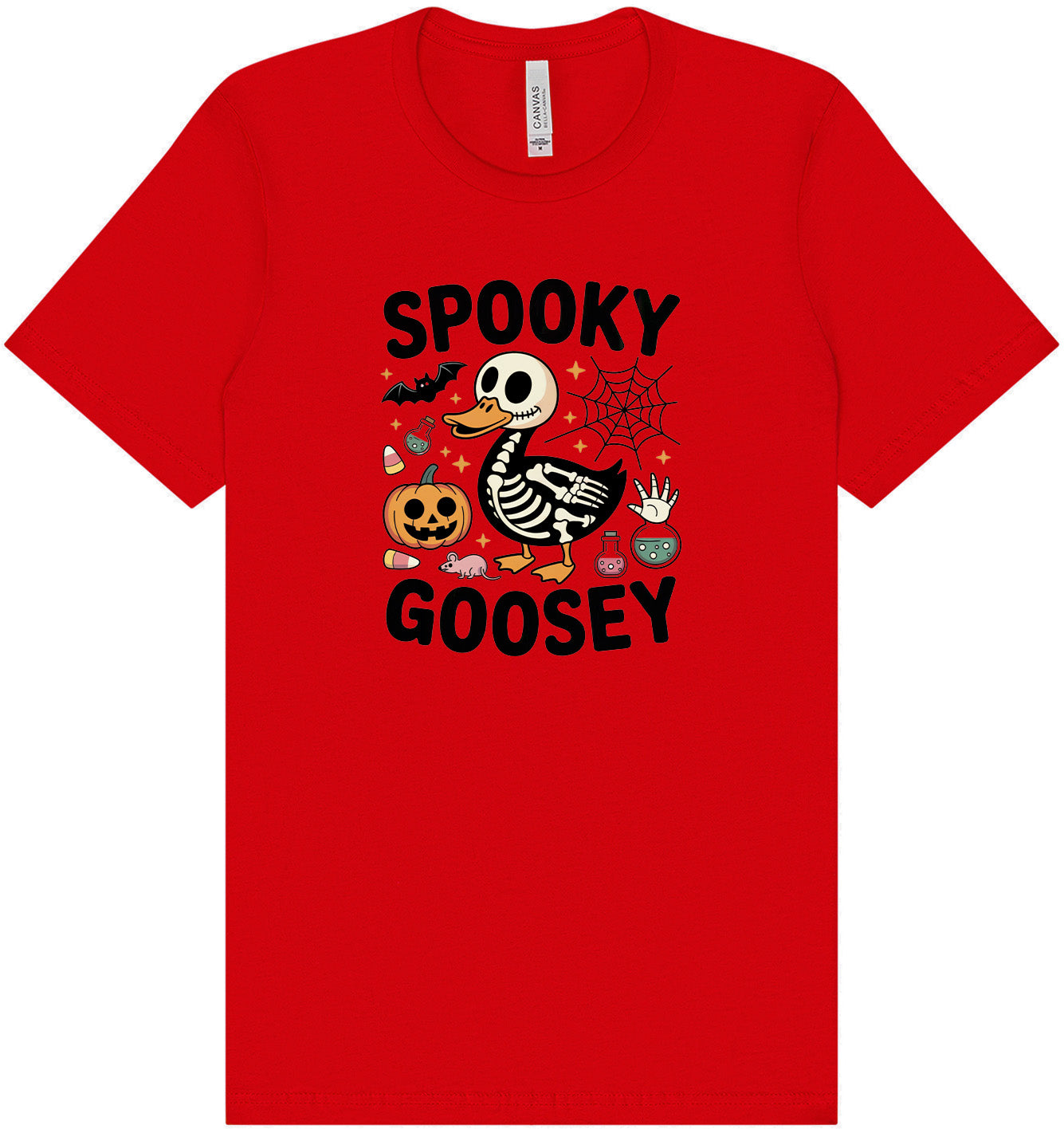 Spooky Goosey Adult Bella Canvas Shirt