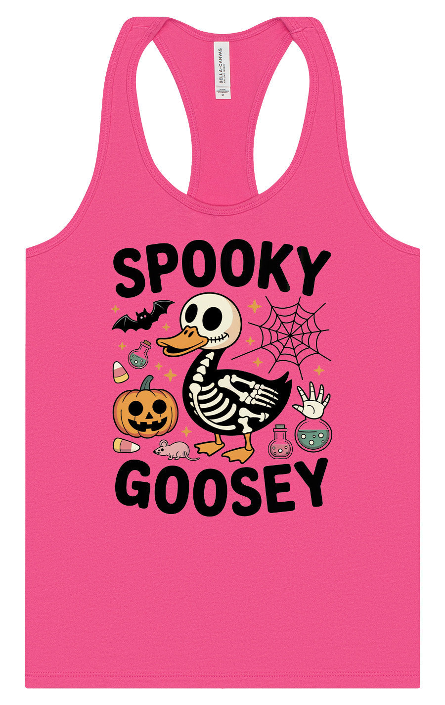 Spooky Goosey Women's Racerback Tank