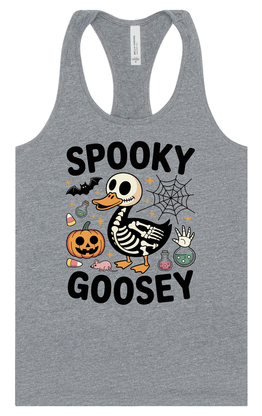 Spooky Goosey Women's Racerback Tank