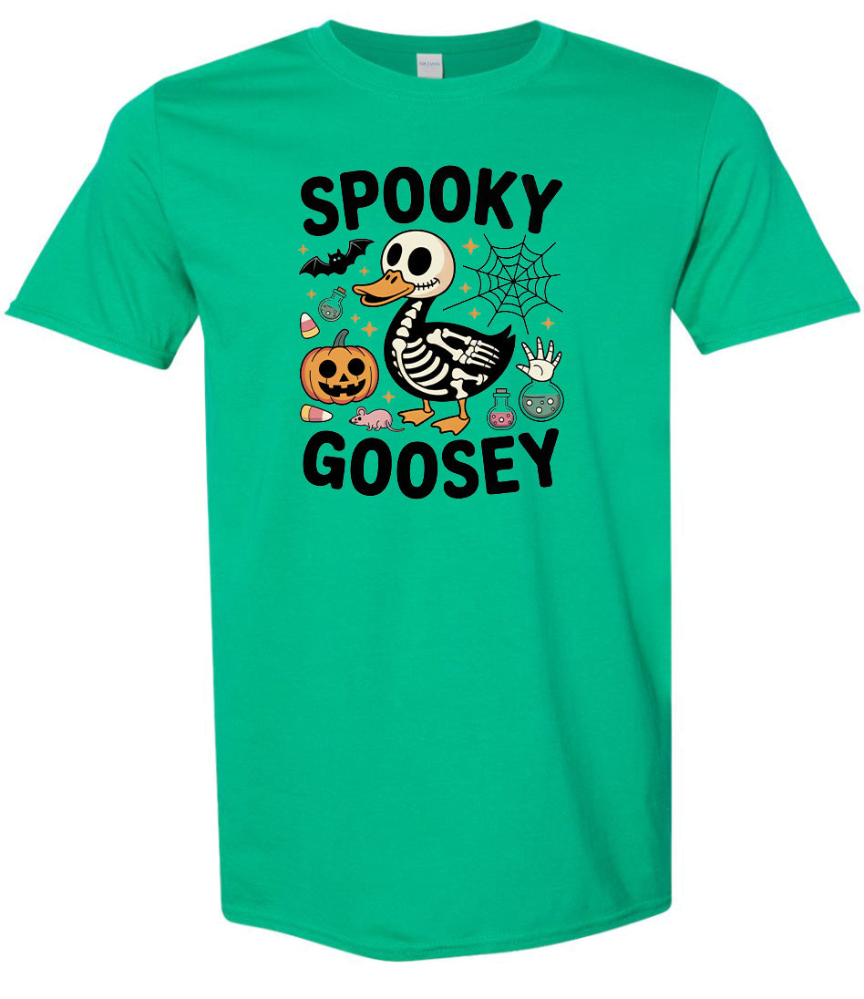 Spooky Goosey Adult Gildan Soft Shirt