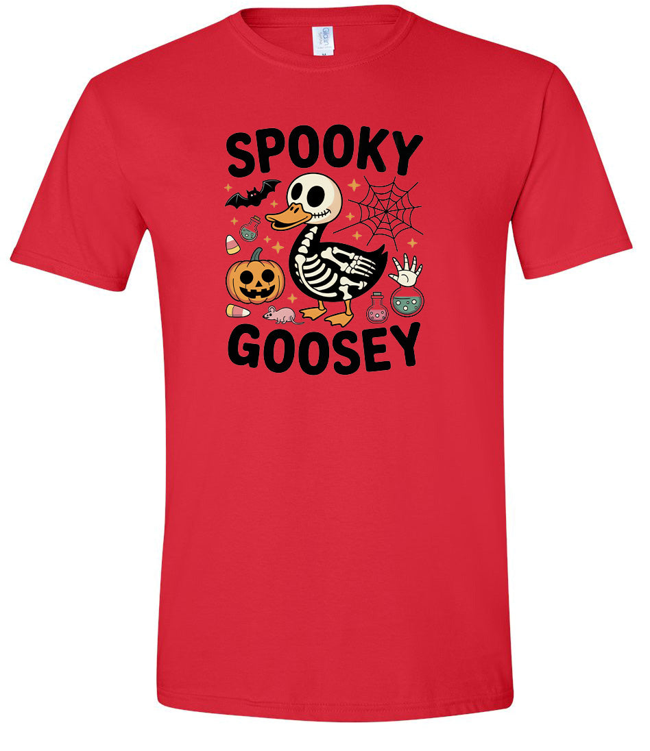 Spooky Goosey Adult Gildan Soft Shirt