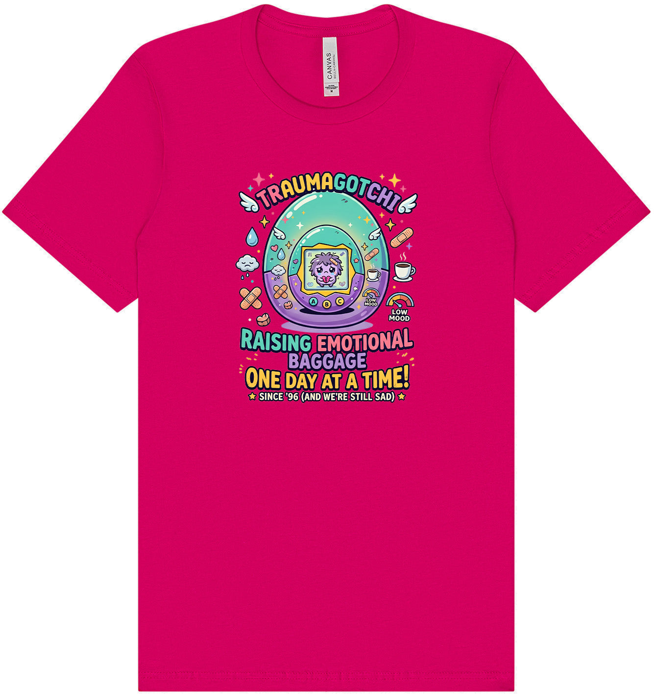 Traumagotchi Adult Bella Canvas Shirt
