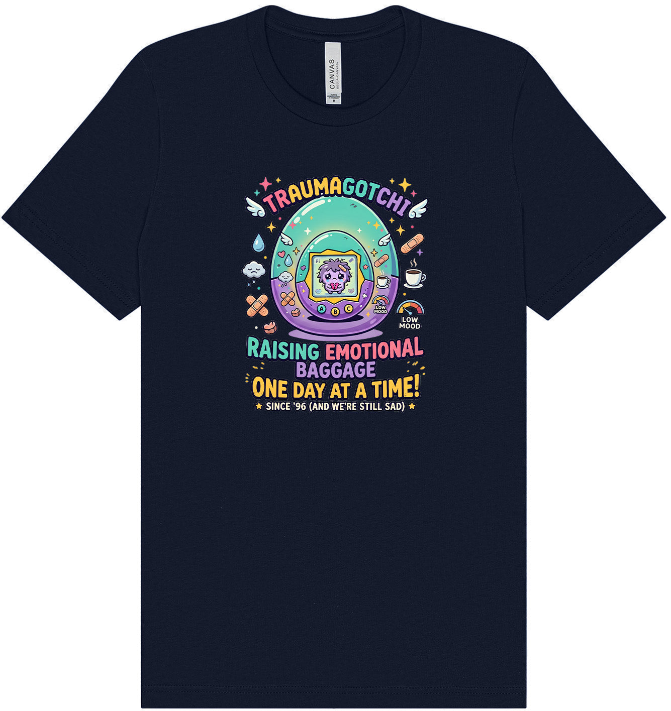 Traumagotchi Adult Bella Canvas Shirt