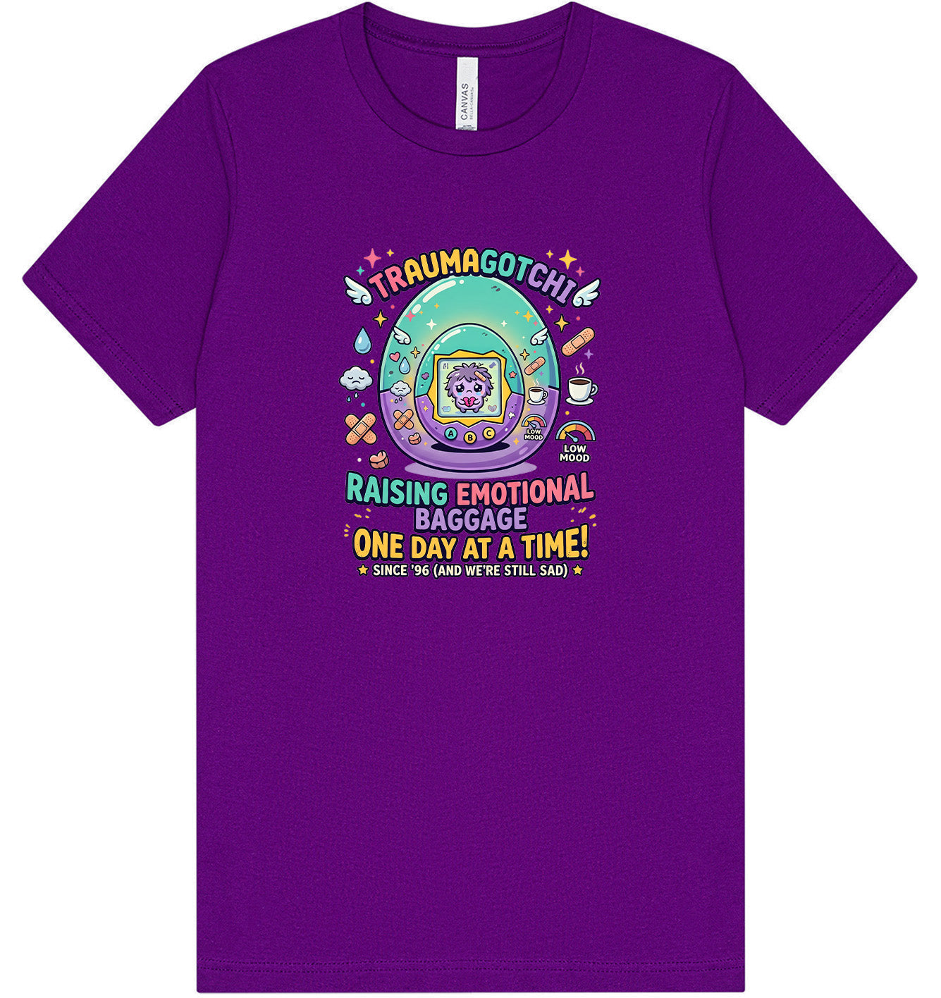 Traumagotchi Adult Bella Canvas Shirt
