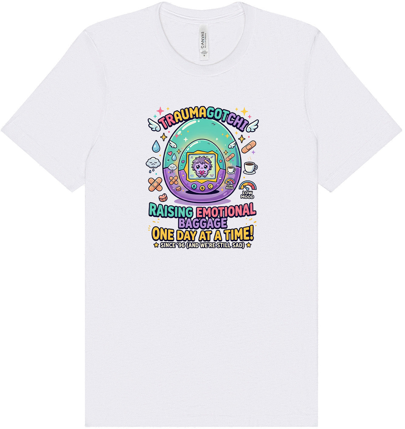 Traumagotchi Adult Bella Canvas Shirt
