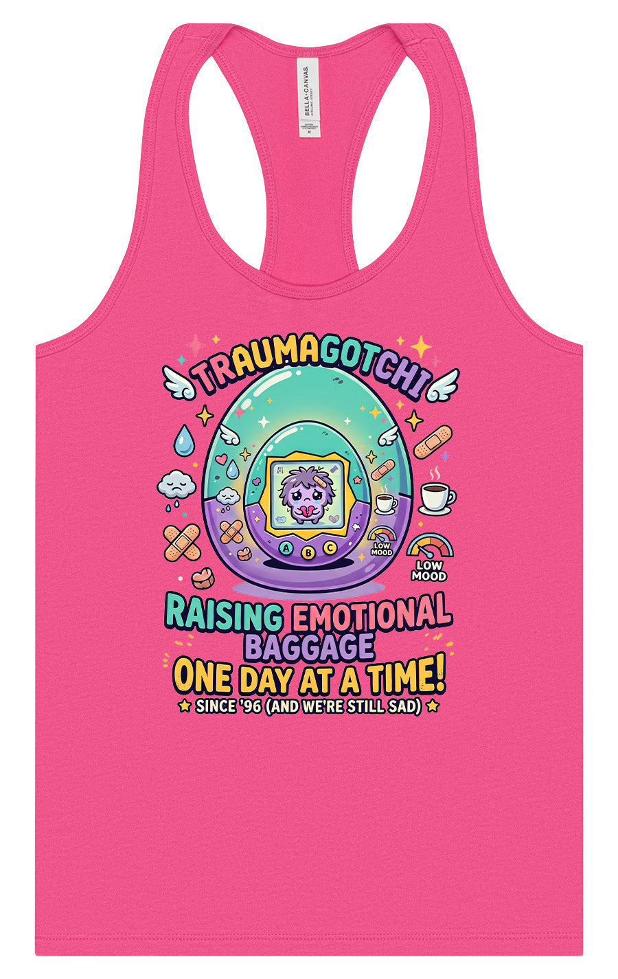 Traumagotchi Women's Racerback Tank