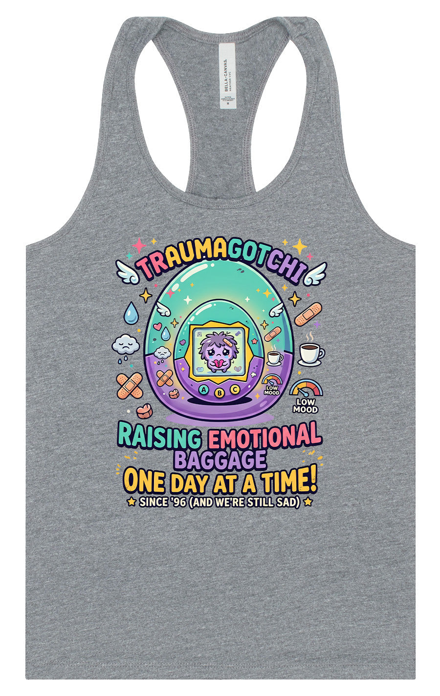 Traumagotchi Women's Racerback Tank