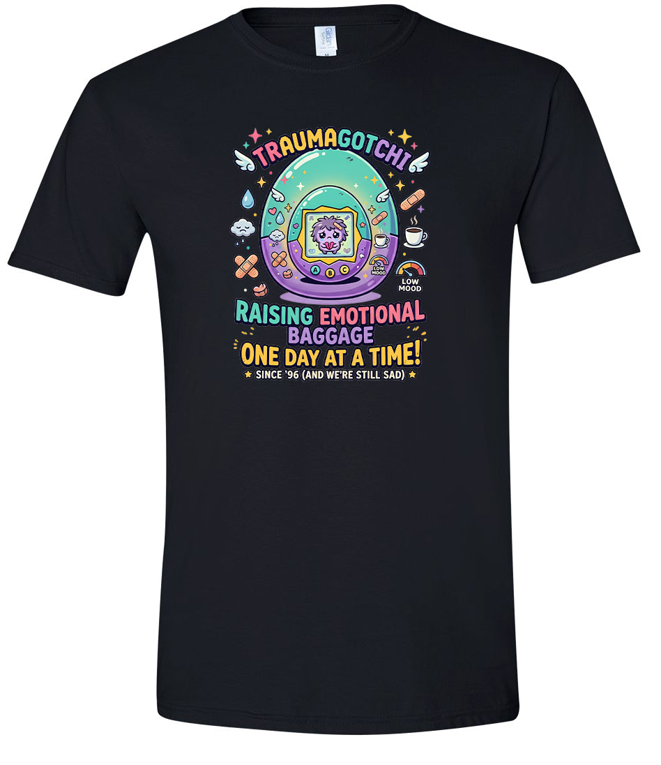 Traumagotchi Adult Gildan Soft Shirt
