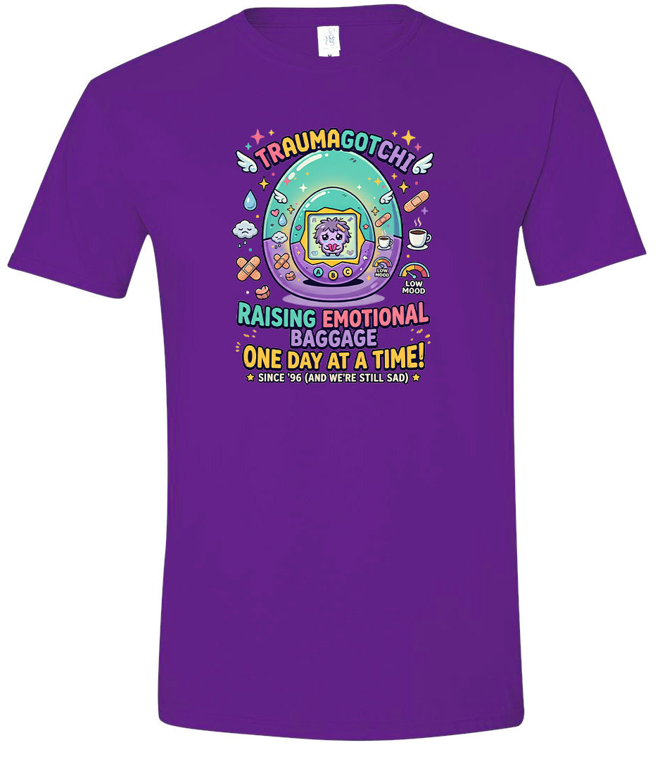 Traumagotchi Adult Gildan Soft Shirt