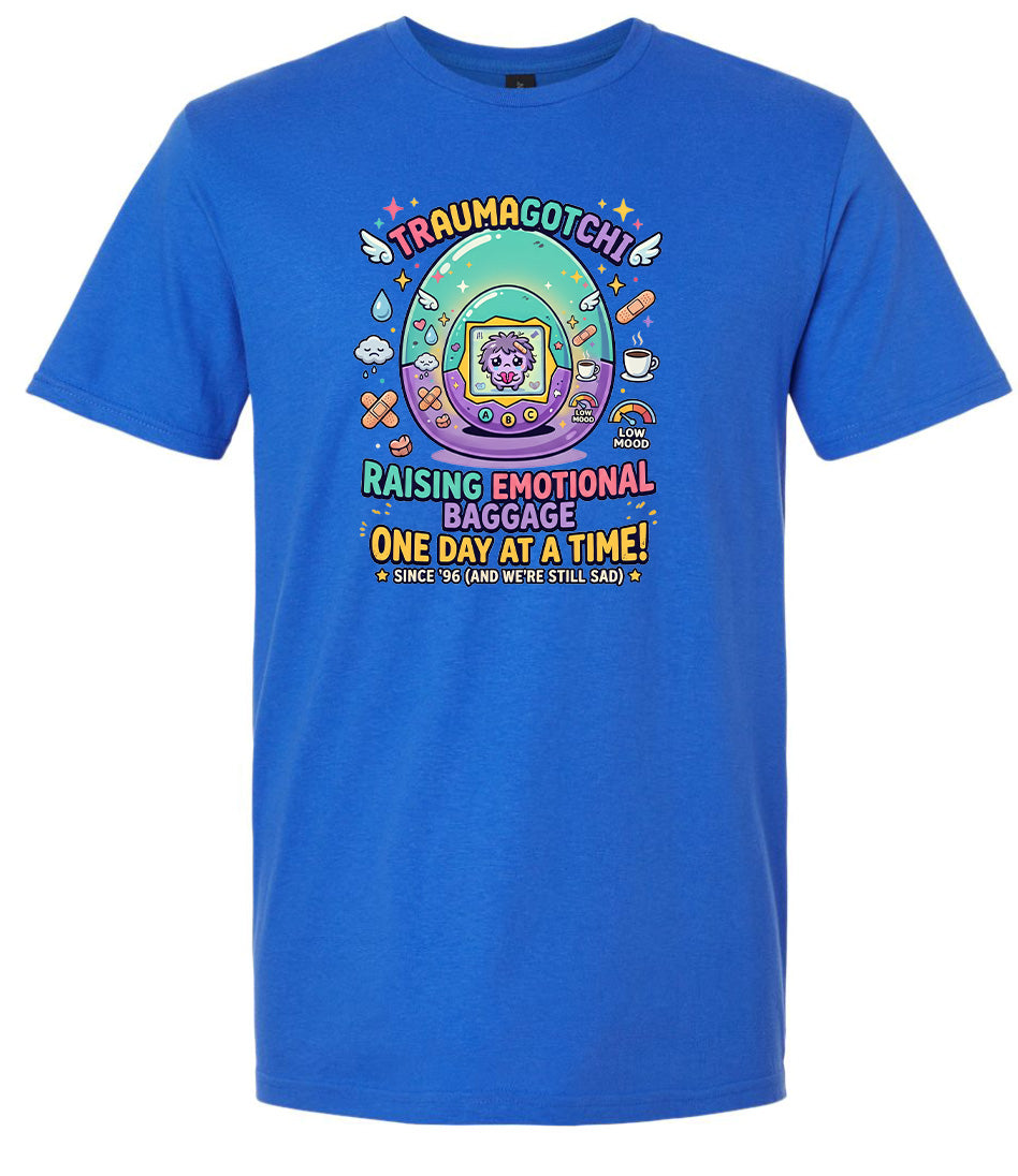 Traumagotchi Adult Gildan Soft Shirt