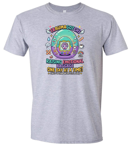 Traumagotchi Adult Gildan Soft Shirt