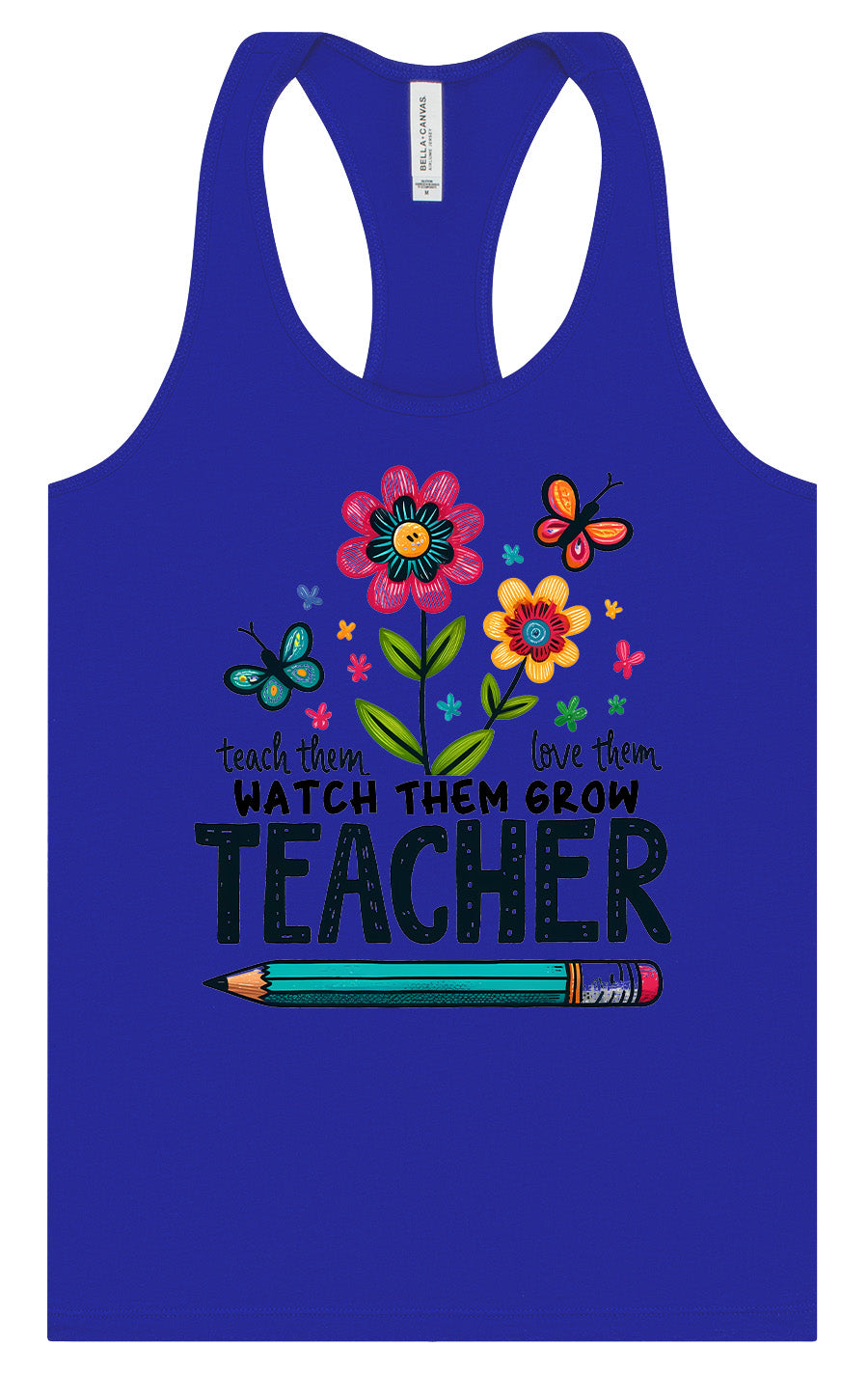 Teach Them, Love Them Women's Racerback Tank