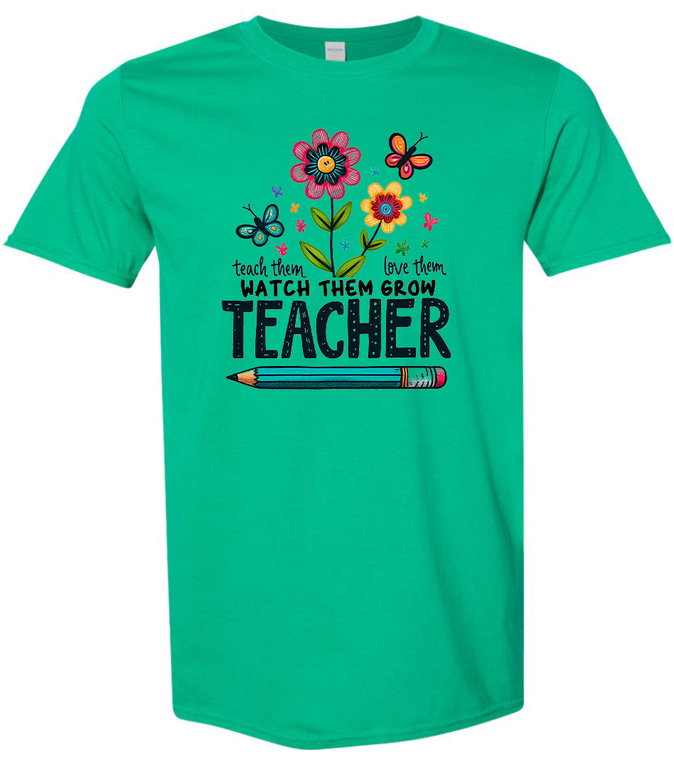 Teach Them, Love Them Adult Gildan Soft Shirt