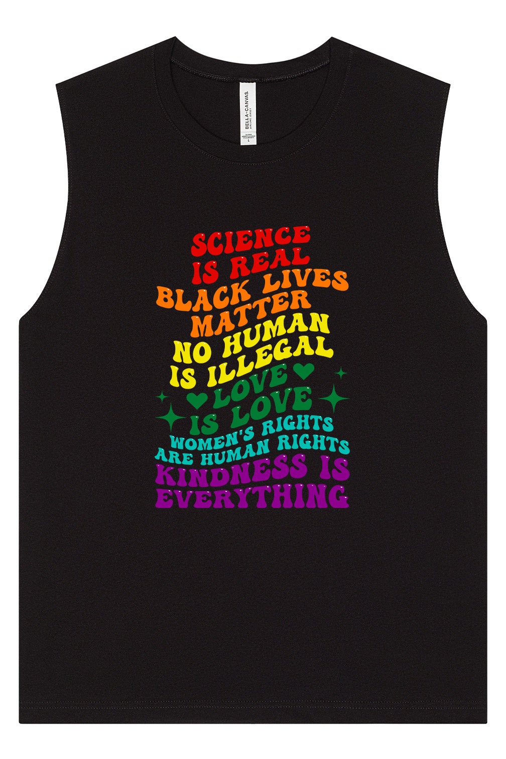 Science Is Real Muscle Tank