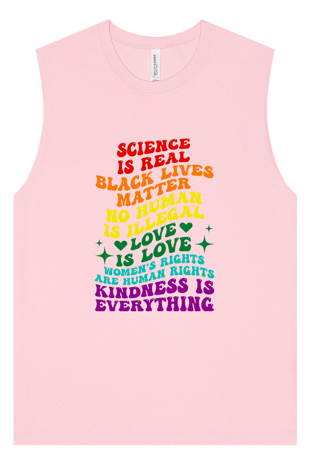 Science Is Real Muscle Tank