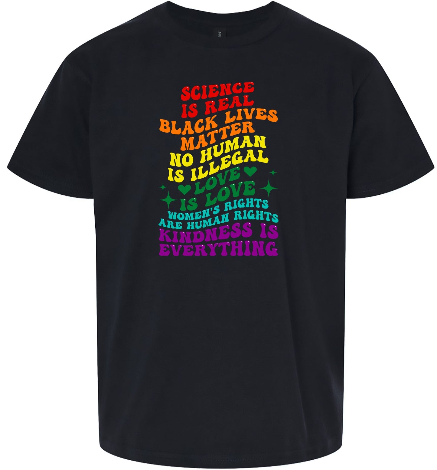 Science Is Real Children's Gildan Soft Shirt