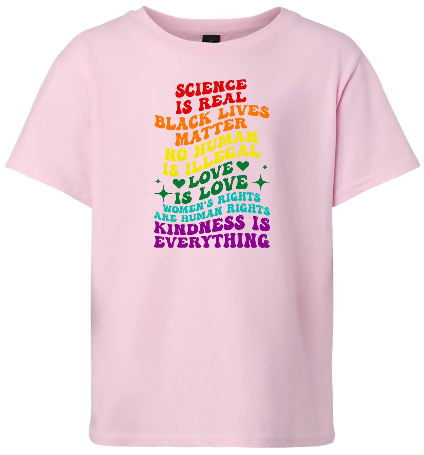 Science Is Real Children's Gildan Soft Shirt
