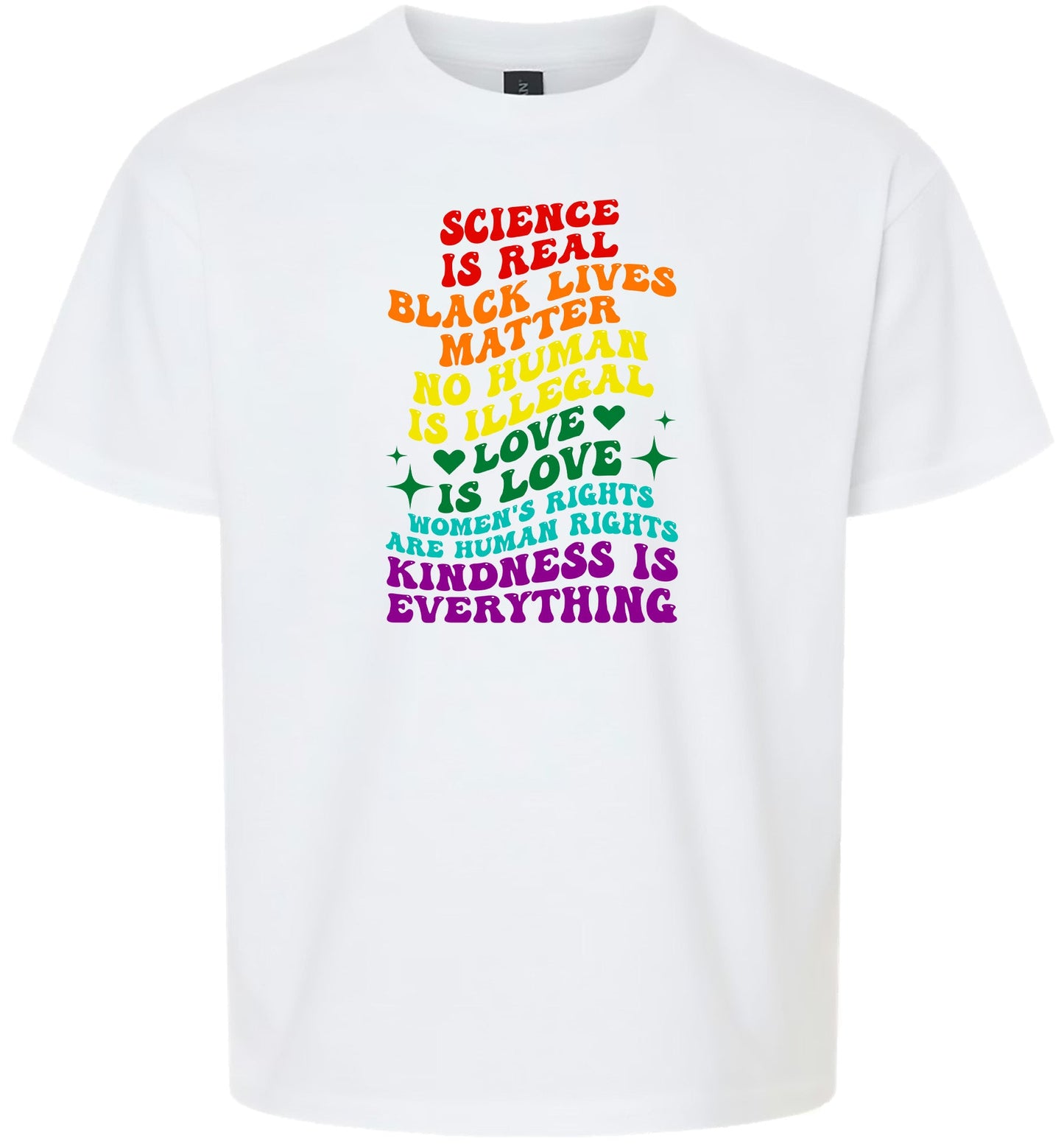 Science Is Real Children's Gildan Soft Shirt