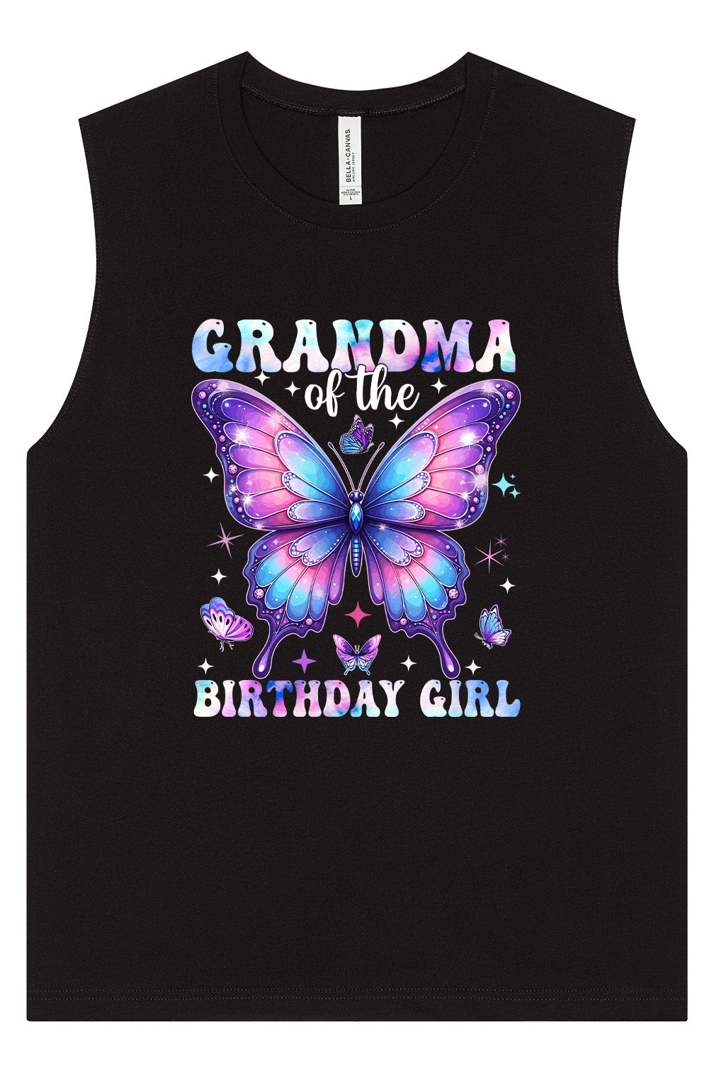 Grandma of the Birthday Girl Muscle Tank