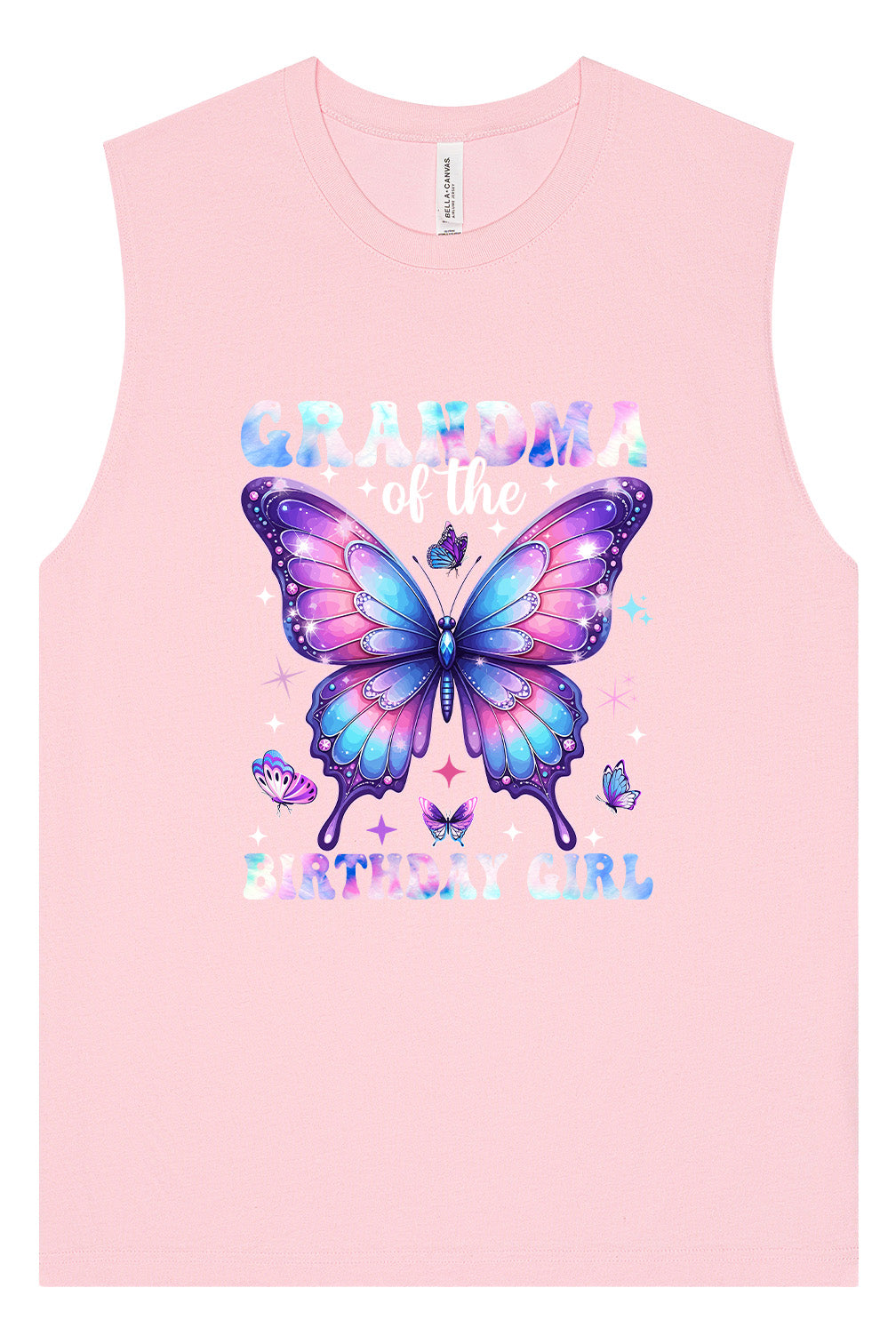 Grandma of the Birthday Girl Muscle Tank