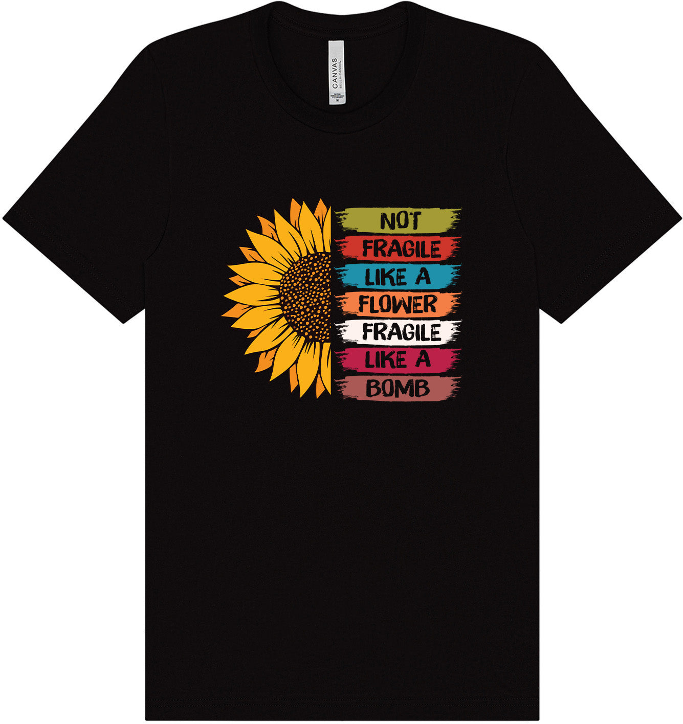 Fragile Like A… Adult Bella Canvas Shirt