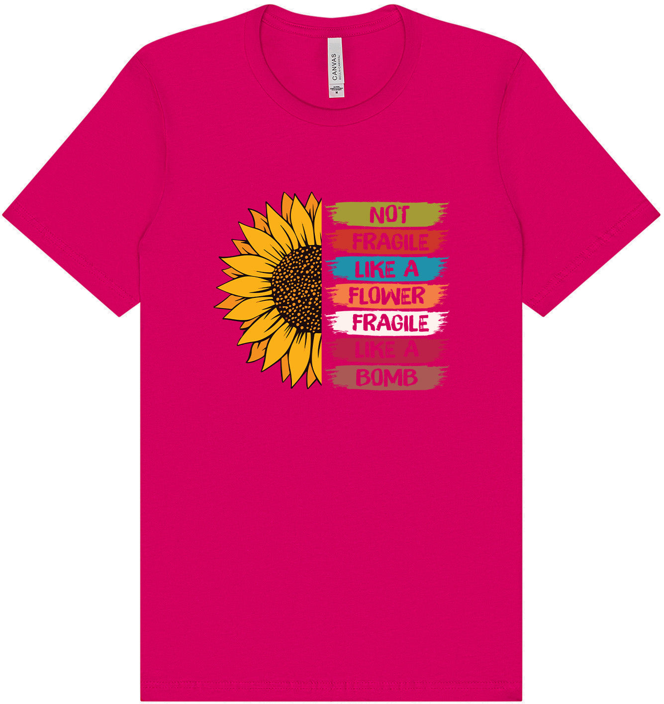 Fragile Like A… Adult Bella Canvas Shirt